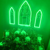 Letrero de neón The Morgue