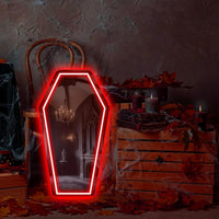 Espejo de ataúd Neon