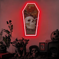 Espejo de ataúd Neon