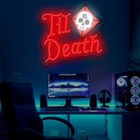 Til Death Letrero de neón