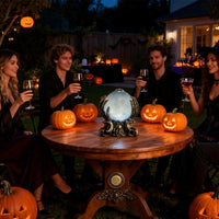 Bola de cristal gotica.