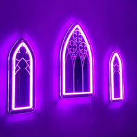 Letrero de neón The Morgue